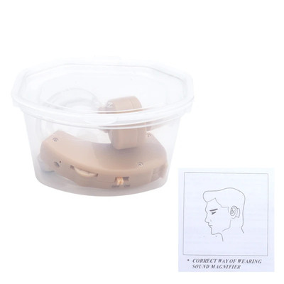 Super Mini Hearing Aid Ear Sound Amplifier Adjustable Tone Hearing Aids Portable