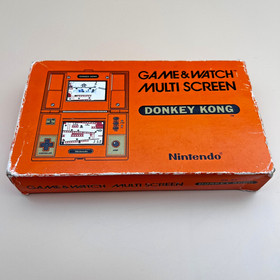Vintage 1983 Nintendo Game & Watch Donkey Kong DK-52 CIB Crystal Clear LCD MIJ