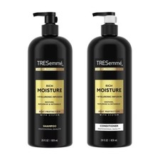 Tresemme Rich Moisture Shampoo Conditioner Set, 28oz, 2ct