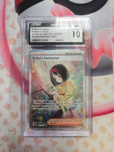 Erika's Invitation 203/165 - MEW 151 - CGC 10 - Pokémon Card (Equiv. PSA & BGS)