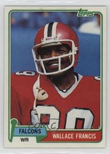 1981 Topps Wallace Francis #51 k0y