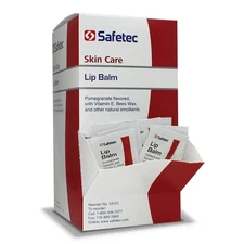 Safetec Lip Balm 0.5 Gram Individual Packet 53123 144 Ct