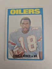 1972 Topps Charlie Joiner #244 RC HOF