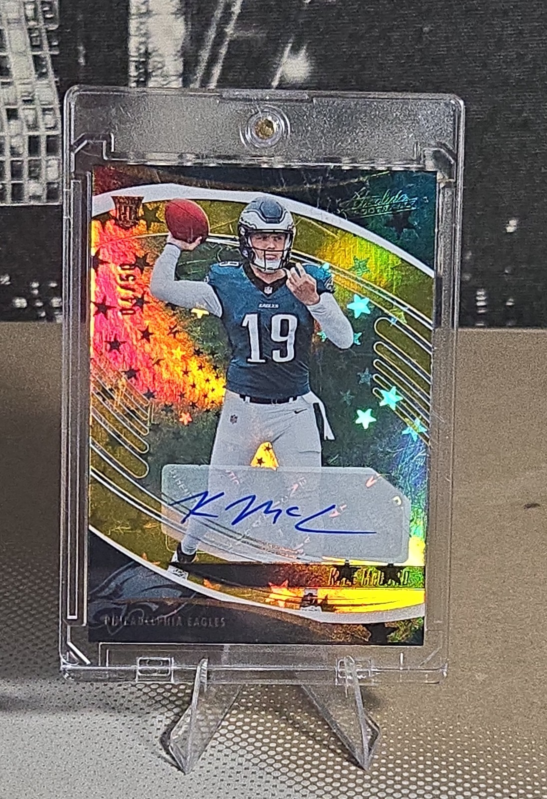 2025 Panini Absolute - Rookies Kyle McCord #151 Gold Stars Signatures /50...