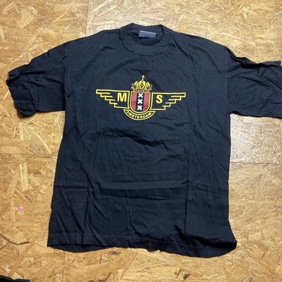 Amsterdam Europe Trend Sport T Shirt Short Sleeve Preowned Vtg City Shirt A11