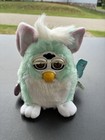 Vintage 1999 Furby Babies Mint Green White Tiger Tags 70-940 - Excellent - USED — photo 1