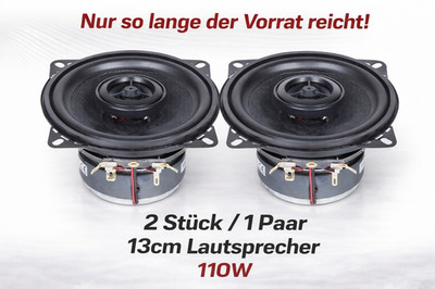 Audio System MXC 130 EVO 13cm 2-Wege Lautsprecher 3 Ohm 110W PAAR Ausverkauf!