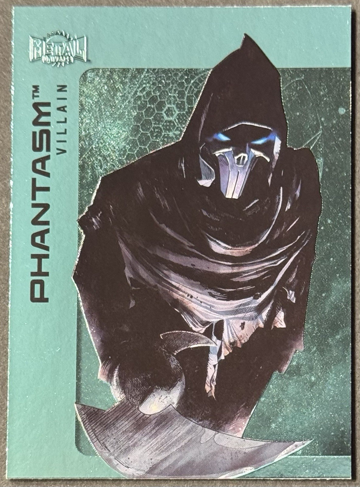 2025 Skybox Metal Universe Batman ~ Phantasm #170 ~ High Series Aqua FX 