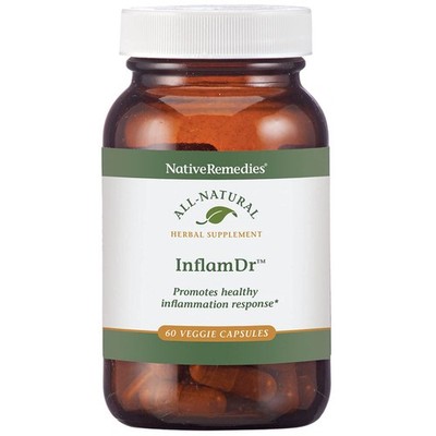 Native Remedies Inflam Dr Herbal Inflammation Support Capsules 60 Ct