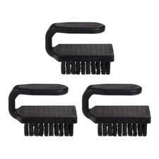 3pcs Anti-static Cleaning Brush U Shape Handle 20x32mm PV Plastic Bristles Brush