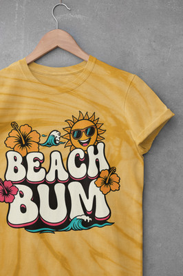 Dye Dirty Beach Bum I Summertime Beachy Vibes T-Shirts