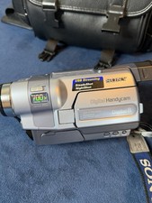 SONY Handycam DCR-TRV250 Video Camera Camcorder Complete Kit Tested W Extras