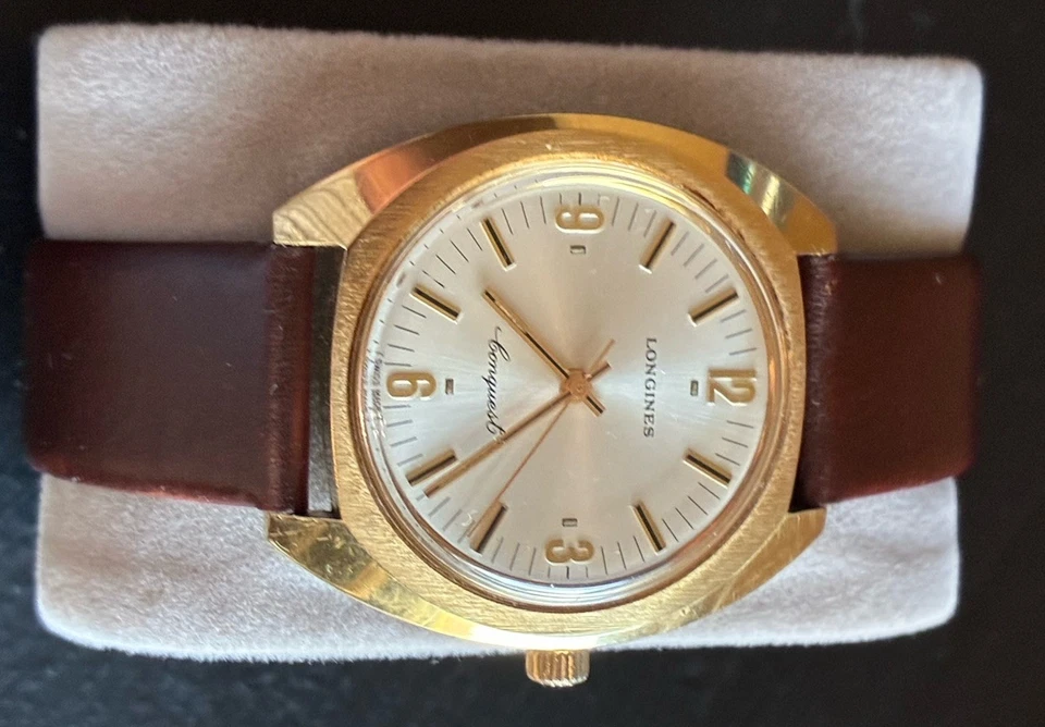 Longines Conquest años 70 Ref# 17217470 mecánico. ¡FUNCIONA/MANTIENE EL TIEMPO!! Foto 2 de 4