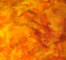 Vibrant Hand-Dyed Batik Fabric BTY