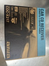 Aiwa CDC-X217YU Stereo Car CD Receiver WARNING-DOESN'T INCLUDE WIRING HARNESS