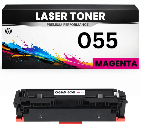 2 X Toner Cartridge 055 Magenta FüR Canon 3014C002 Premium Alternative GüNstig I-image