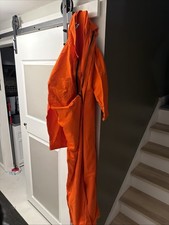 Union Line FR Orange Overalls Men's Size XL