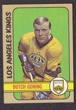 1972-73 Topps NHL Hockey card #72 Los Angeles Kings Butch Goring