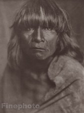 c.1900/72 EDWARD CURTIS Vintage NATIVE AMERICAN INDIAN Hopi Male Photo Art 11x14