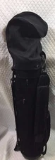 Daiwa Golf Bag Covered Rain Bag With Several Knight Caleo Clubs 