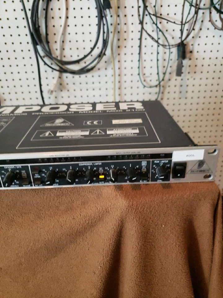 Behringer Composer.MDX2100 Audio Interactive Dynamics CPU. Pre-Owned .Tested. - Image 3 of 4