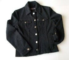 Beautiful Embroidered Women's Jacket Size S Color Black VTG EUC