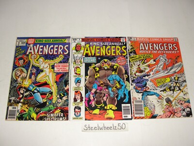Avengers Annual #8 9 & 11 Comic Lot Marvel 1978 Doctor Strange ...