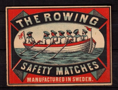 420324 / Match Label - The Rowing - Rower - Made in Sweden