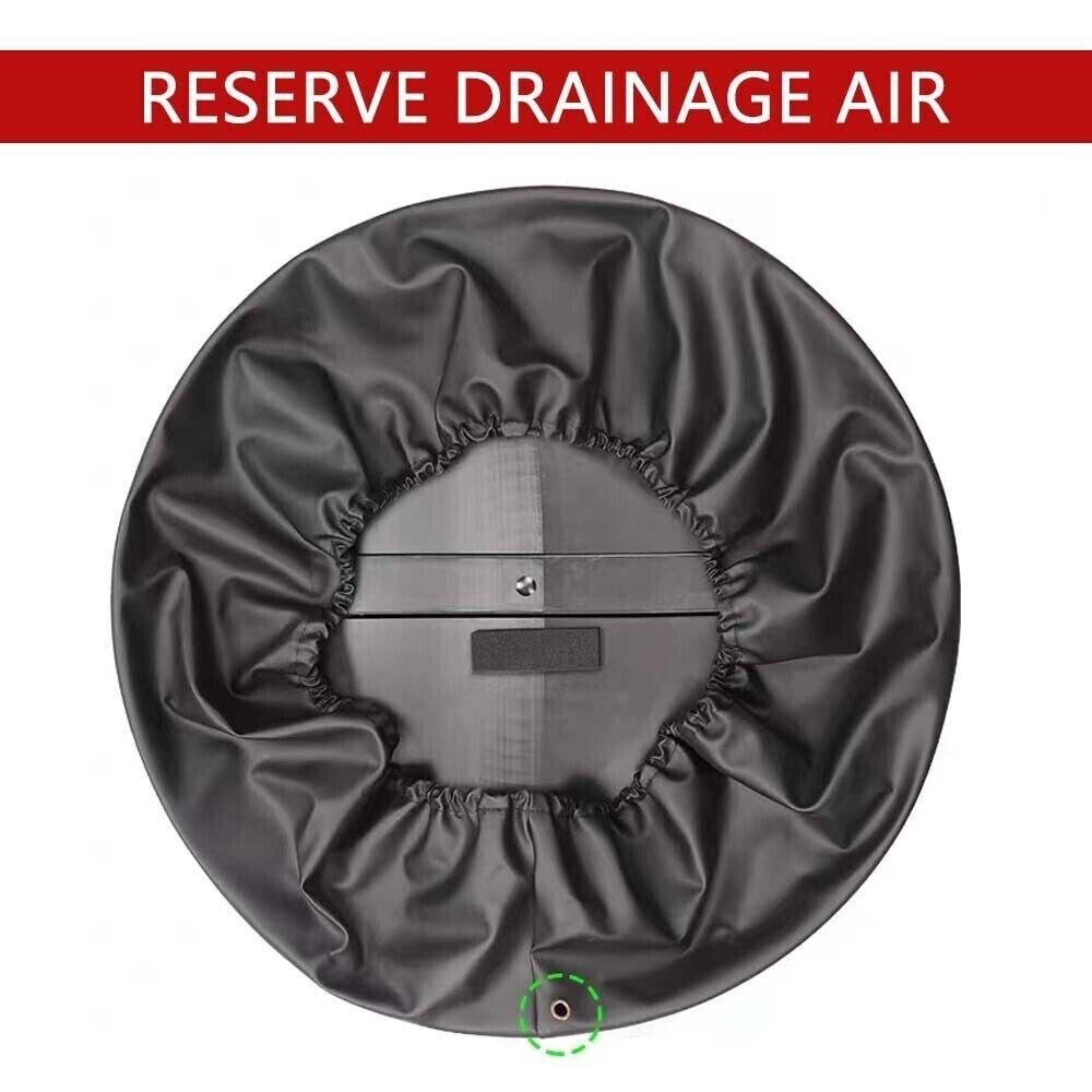 US Eiger Grey Spare Tyre Tire Cover Fits for Defender 110 90 130 2020