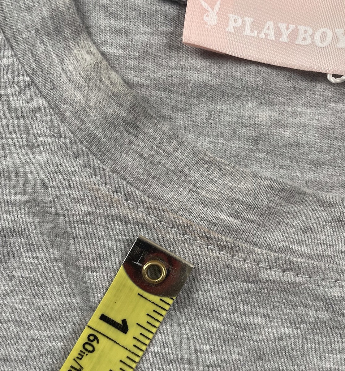 Playboy X Missguided Graphic Tall Long Tee T Shirt Short Sleeve