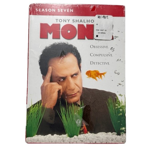 Monk: The Complete Series Seasons 1-8 ( DVD 32 Disc Box Set ) New