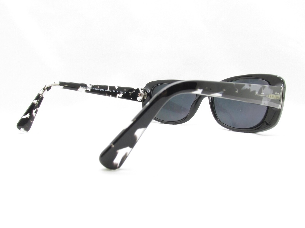 Coach Sunglasses Women FRAME ONLY HC8168 56-16-135 Black Crystal Mosaic 809 Coach HC 8168 Sunglasses 534811 Black/Black Crystal Mosaic  main image 3