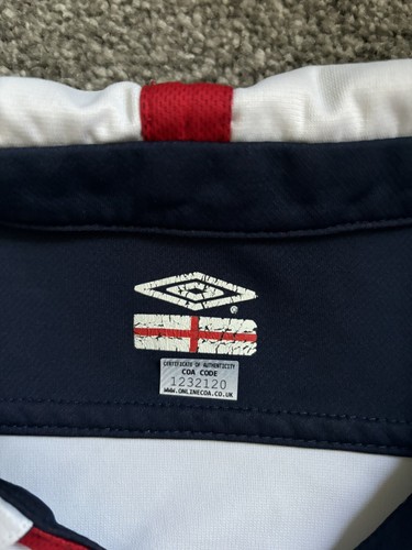 John Terry Hand Signed England 04 Home Football Shirt with AFTAL COA | Authentic - Picture 5 of 9