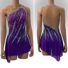 ice figure skating competition dress Gymnastics costume dance Dress dyeing
