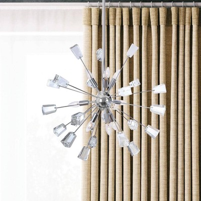 Sputnik 9- Light Chandelier by Home Decorators,  NIB Kimberly Chrome