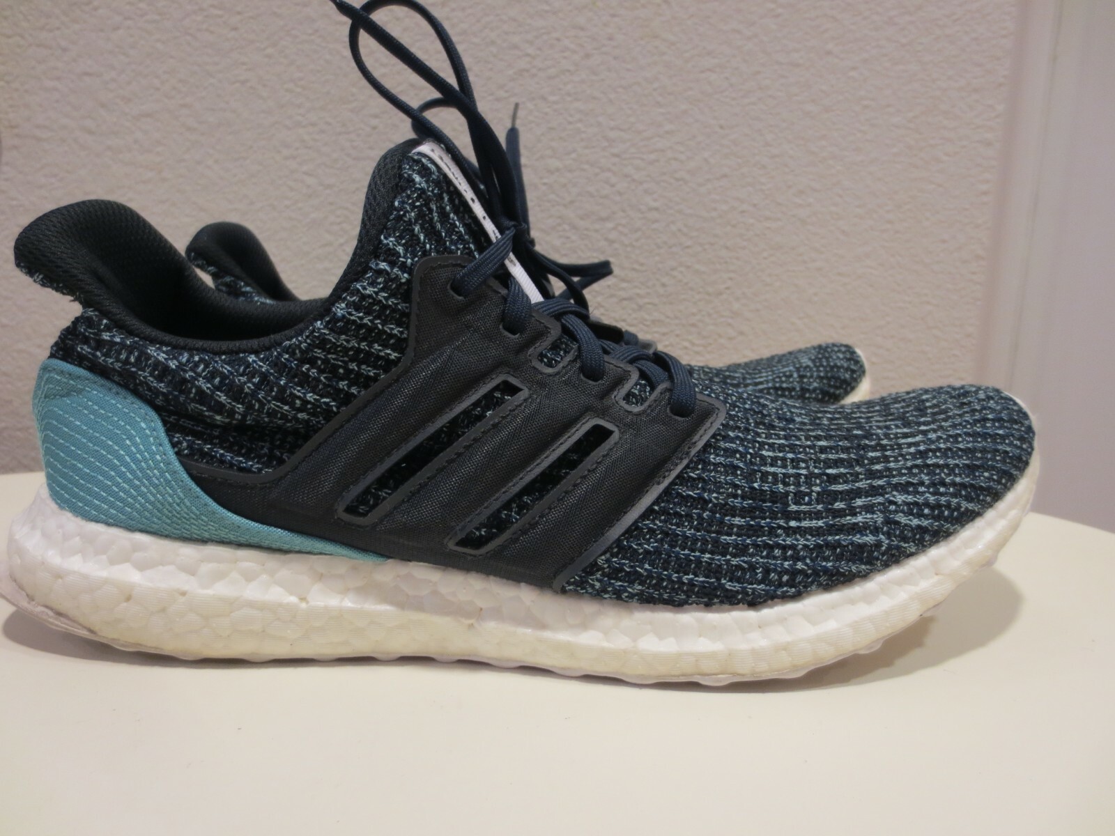 adidas ultra boost black green