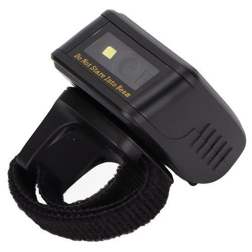 Scanner Black Mini Wireless 2.4G Handheld Wearable Ring Barcode Scanner(U Set - Picture 2 of 22