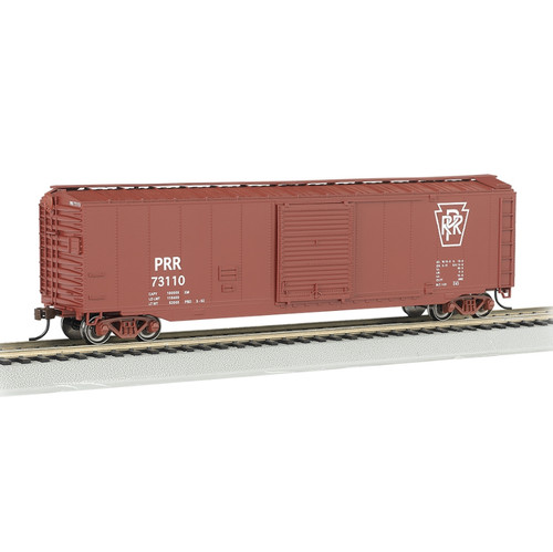 Bachmann USA 19410 50 Schiebetür-Boxwagen (mit Dachgeh) - Spur PRR Spur HO | Condition: New