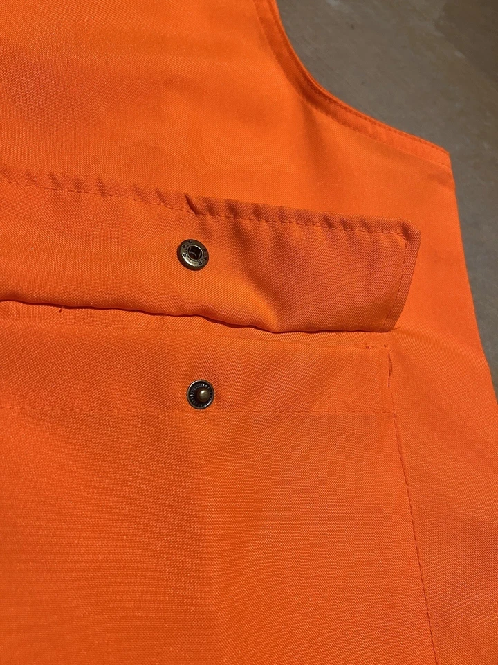 BROWNING ORANGE HUNTING SAFETY VEST - SIZE MEDIUM - Image 4 of 4