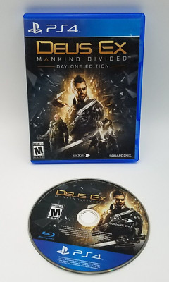 Deus Ex: Mankind Divided -- Day One Edition (Sony PlayStation 4, 2016)