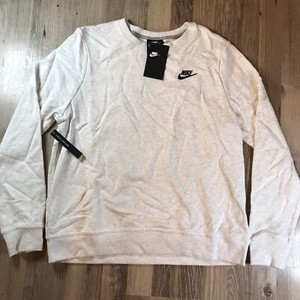 grey nike crew neck sweater