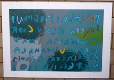 RENZO NUCARA SERIGRAFIA FIRMATA E NUMERATA 