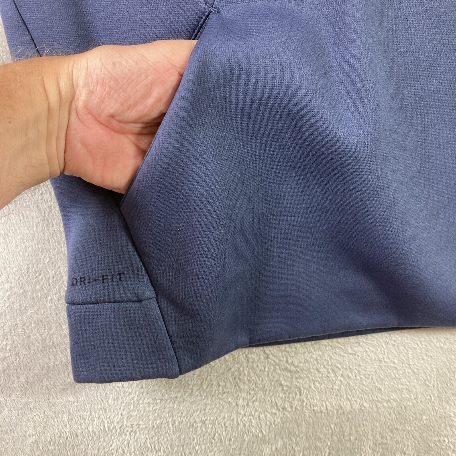 Nike Hoodie Sweatshirt Adult Small Blue Dri-Fit Casual Outdoors Sports READ thumbnail 4