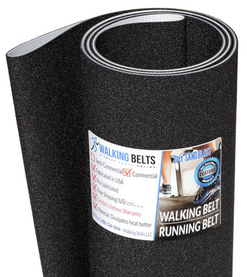 Life Fitness 95T Elevation SN: 95T-DOMLX-01 TWT Walking Belt 2ply Sand Blast