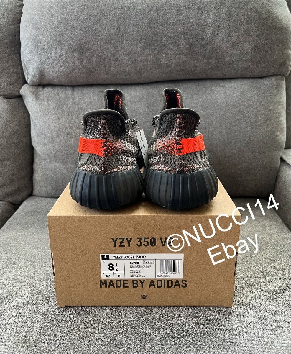 Size 8.5 - Brand New Adidas Yeezy 350 Boost V2 Carbon Beluga with