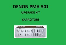 Stereo Amplifier DENON PMA-501 Repair KIT - all capacitors