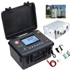 5KV High Voltage Insulation Resistance Meter Tester Digital Megohmmeter 10TΩ