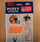 BNIP Russ Berrie NFL Puffy Stickers Cincinnati Bengals Full Box 6 Dozen Packs... — photo 4