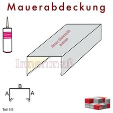 Mauerabdeckung Attikablech Mauerschutz Blech Holzabdeckblech 2 Meter