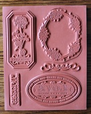Hero Arts Cling Rubber Stamp Set Comes from the Heart CG400 Discontinued 2011